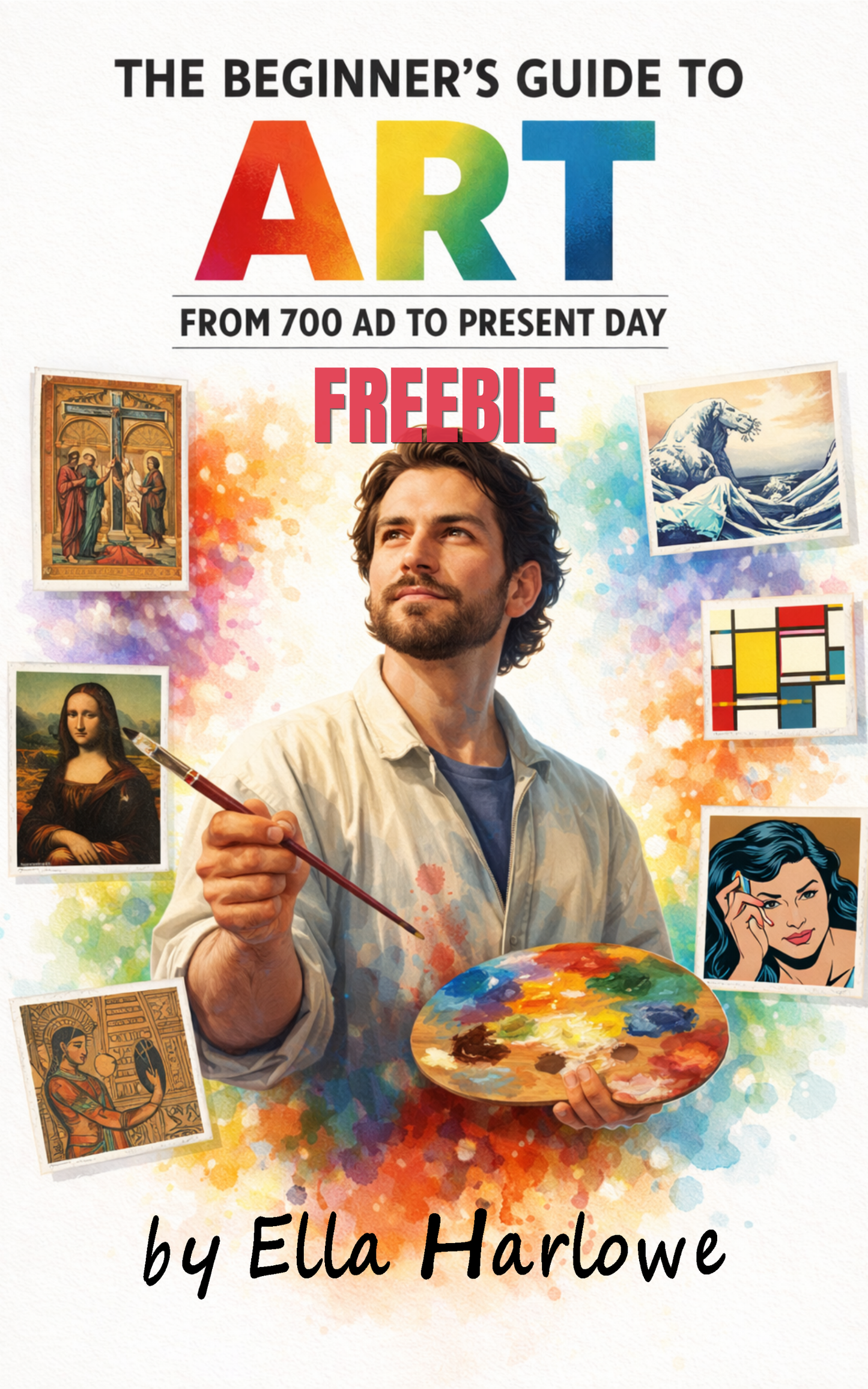 FREEBIE EDITION of The Beginner’s Guide to Art by Ella Harlowe. (EPUB & EBOOK)