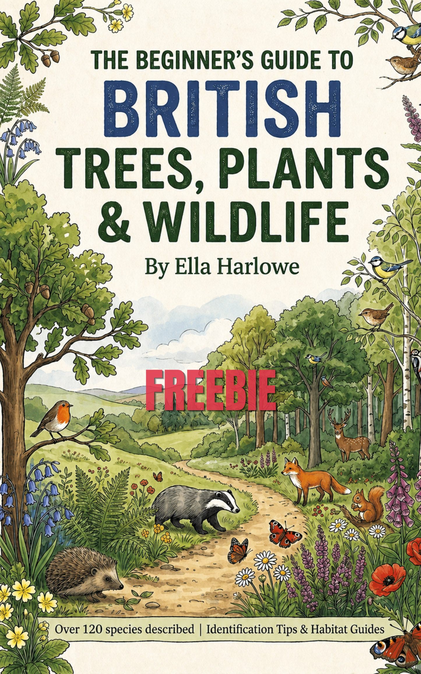 The Beginner’s Guide to British Trees, Plants & Wildlife — FREEBIE EDITION (EPUP & EBOOK)